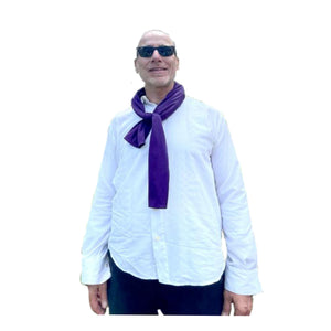 Cooling Scarf - Purple - COOLING BALLS INCLUDED!