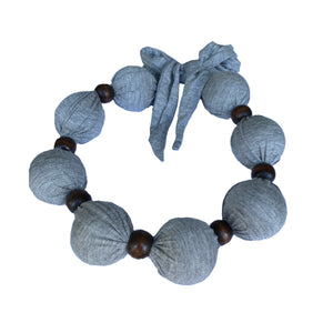 Nano-Ice Cooling Necklace - Jersey Grey, Beat The Heat in Style!