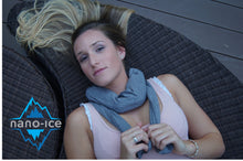 Cooling Scarf Grey - COOLING BALLS INCLUDED!