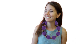 Cooling Necklace - Purple