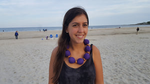 Cooling Necklace - Purple
